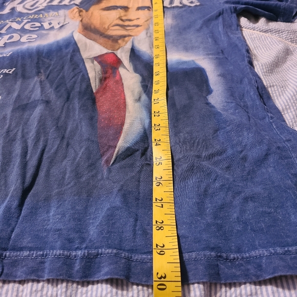 Rolling Stone Collection Obama cover tshirt size Large Limited Edition - Picture 7 of 8